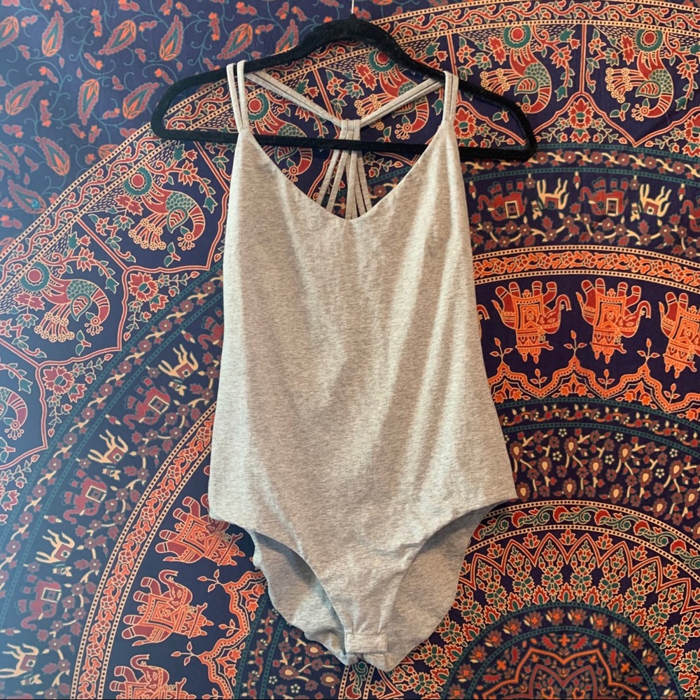 Gray Bodysuit